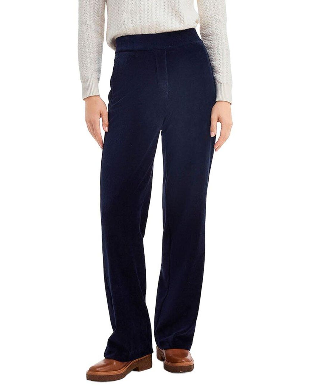 Draper James Blue Corduroy Pants
