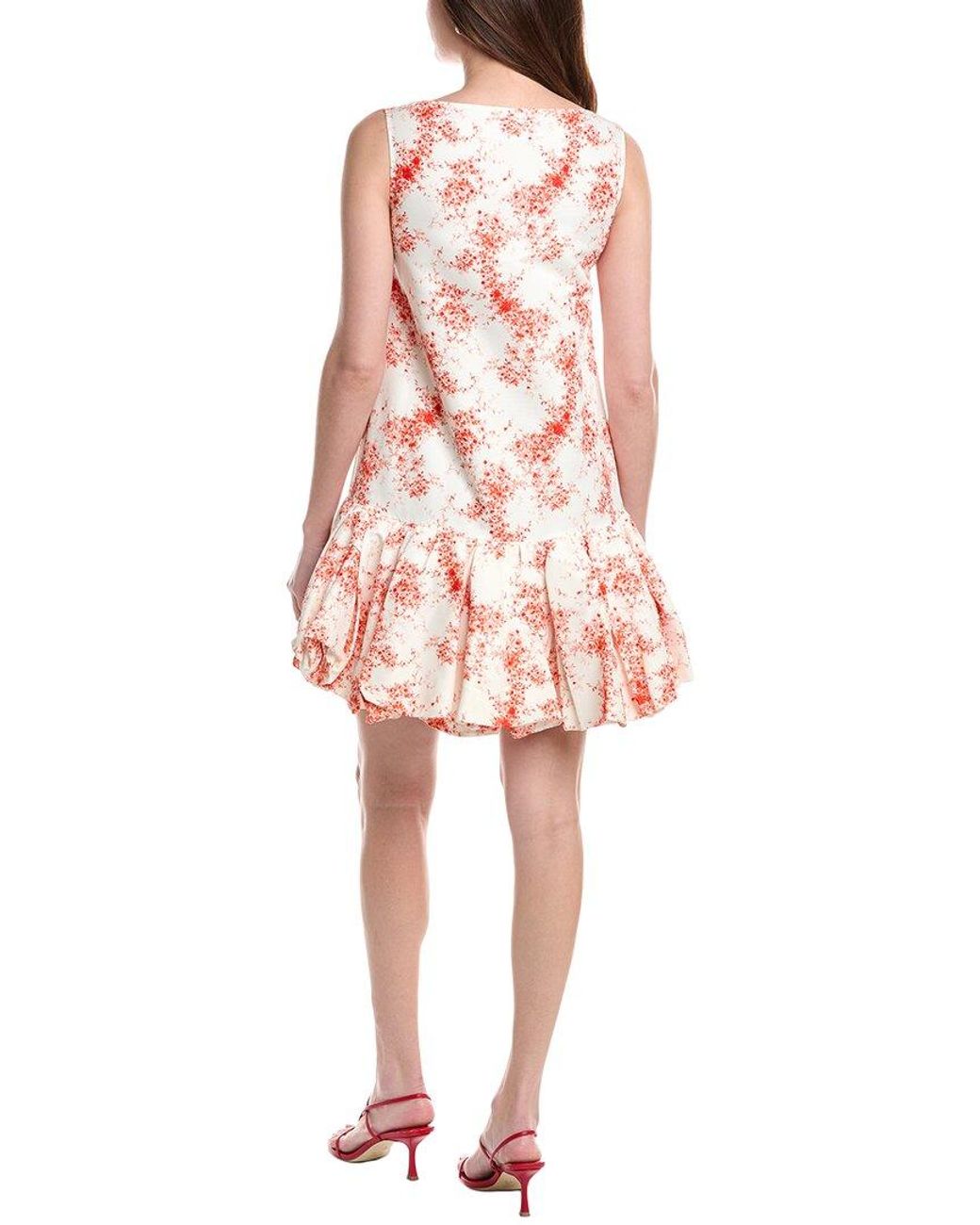 Valentino Pink Silk-Blend Mini Dress