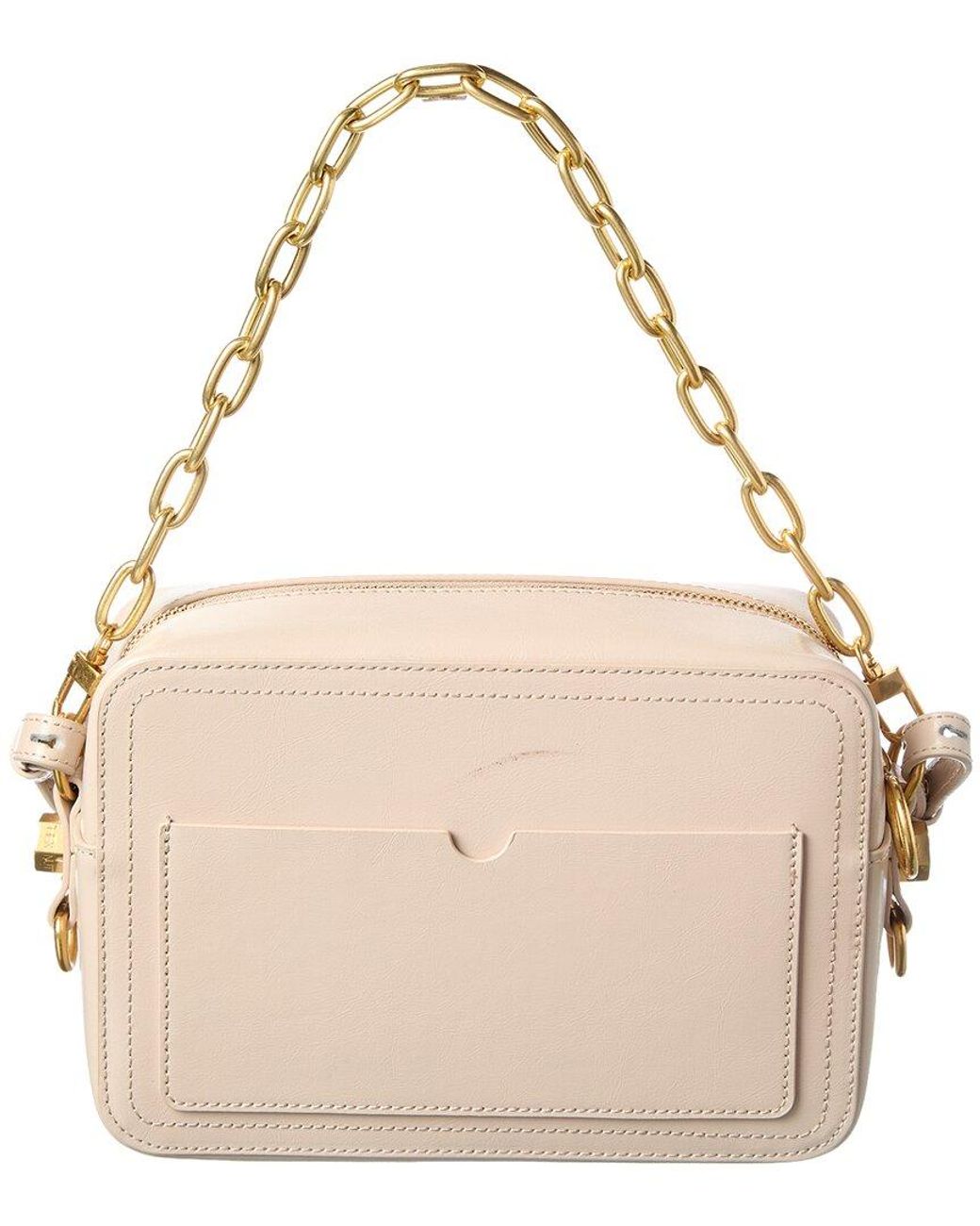 Off-White c/o Virgil Abloh Natural Medium Leather Camera Bag