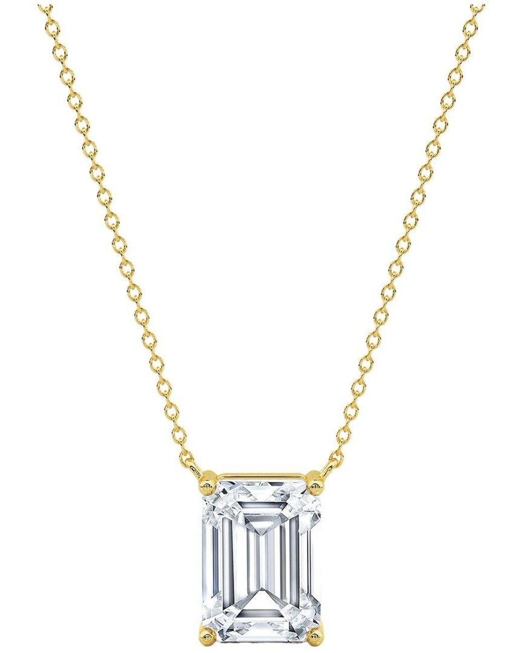 Lab Grown Diamonds Metallic 14K 2.00 Ct. Tw. Lab-Grown Diamond Necklace