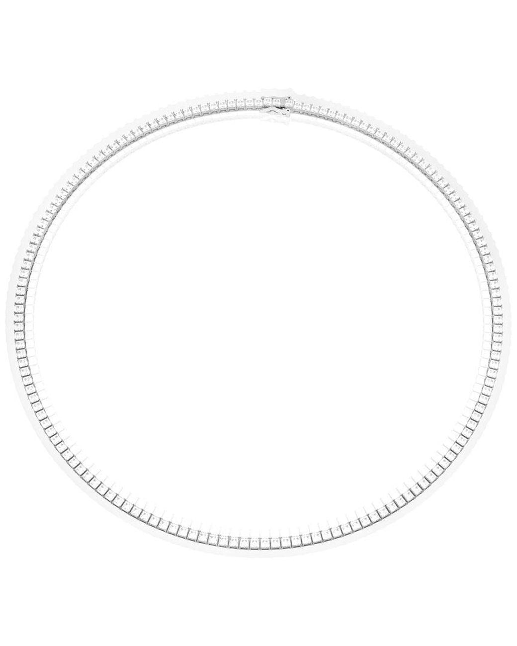 Amairah White 14K 10.00 Ct. Tw. Lab-Grown Diamond Necklace