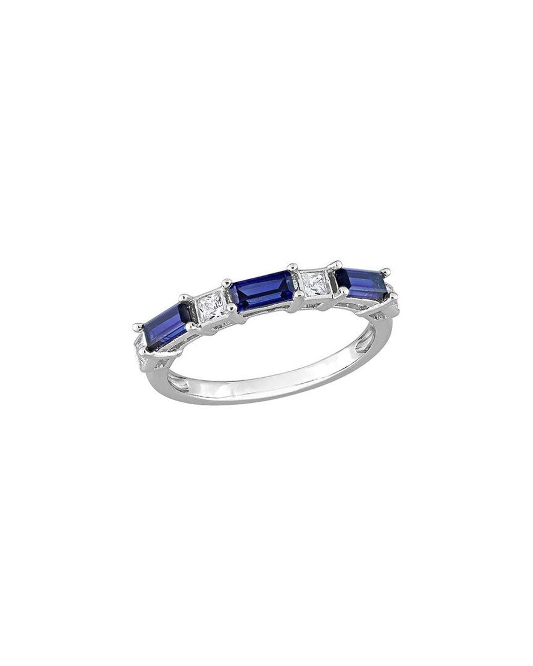 Rina Limor Blue 1.40 Ct. Tw. Lab-Grown Created Sapphire, Created Sapphire Ring