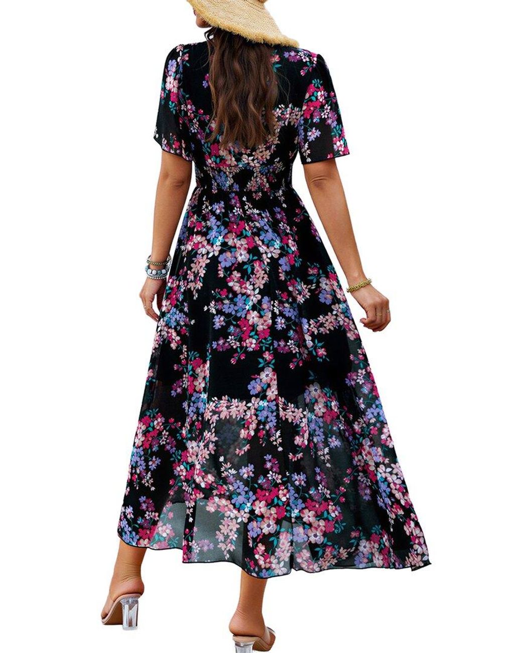 Kayla Paris Blue Maxi Dress