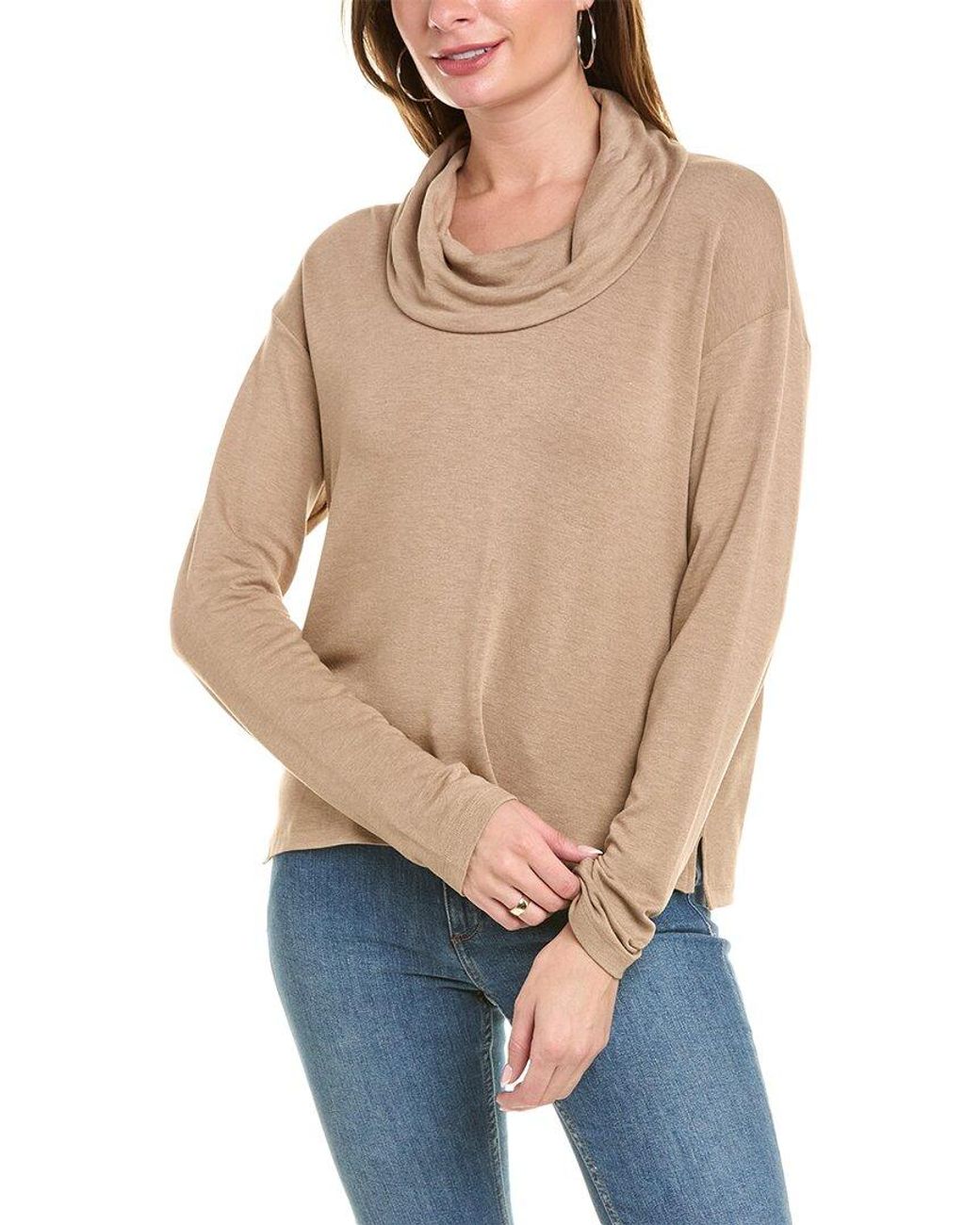 Splendid cowl shop neck sweater