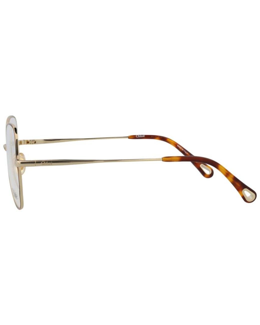 Chloé Metallic Ch0098O 50Mm Optical Frames