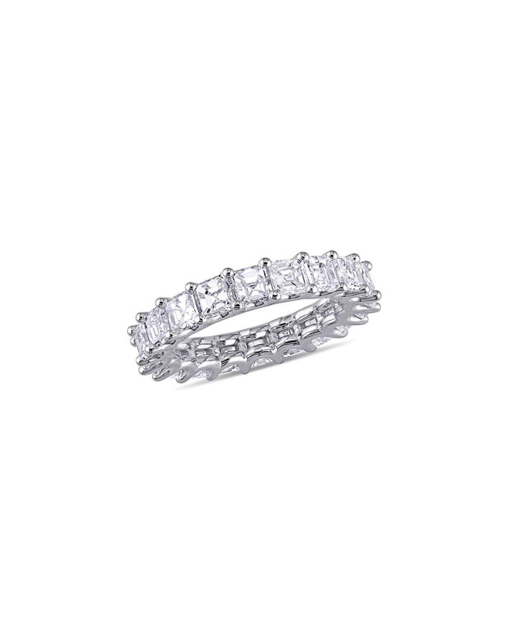 Diamond Select Cuts White 18K 4.09 Ct. Tw. Diamond Eternity Ring