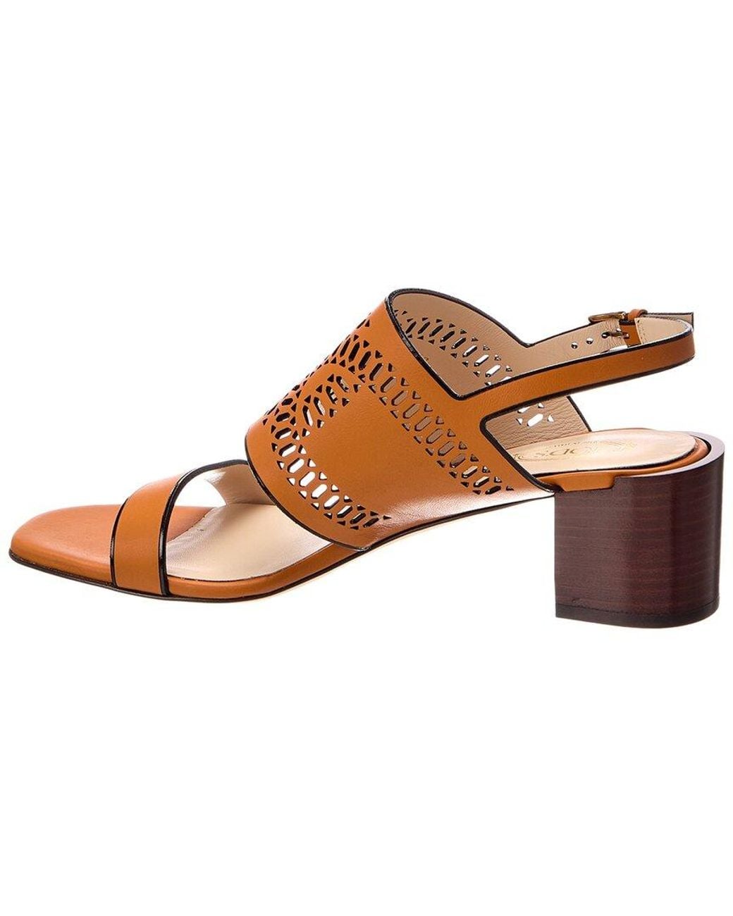 Tod's Brown Leather Sandal