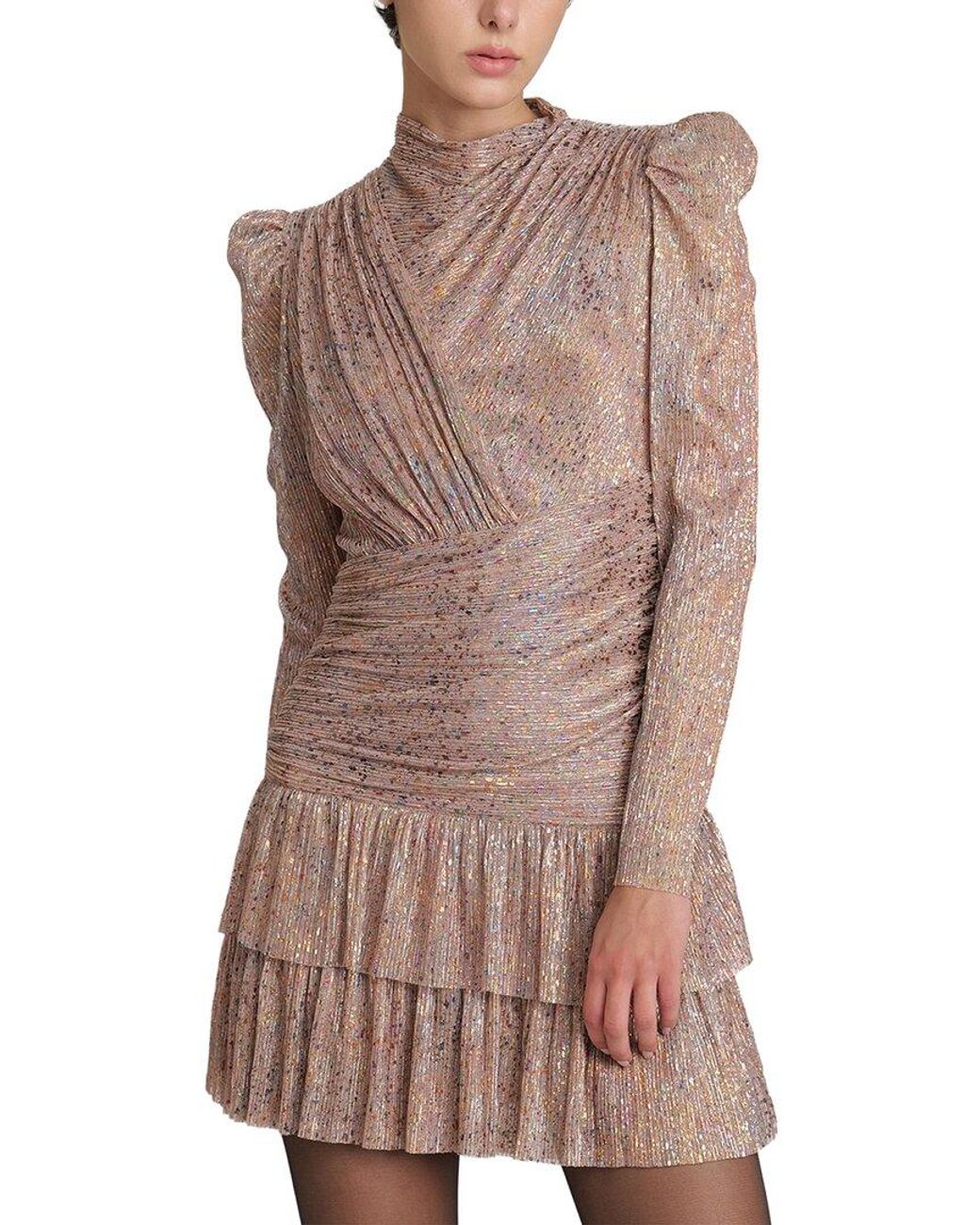 Sabina Musayev Brown Brenda Mini Dress