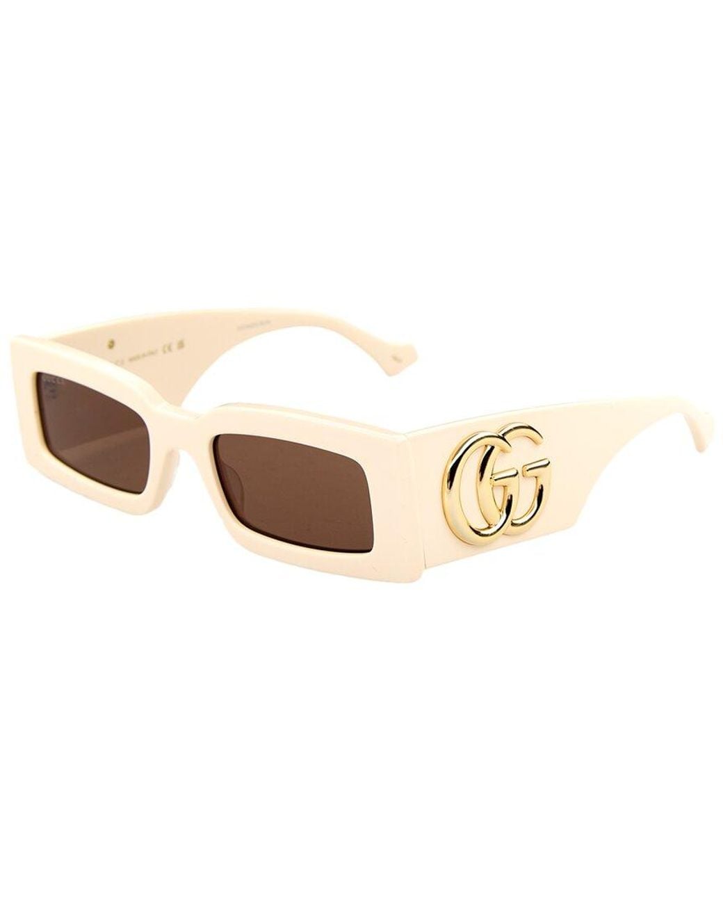 Gucci Natural Gg1425S 53Mm Sunglasses