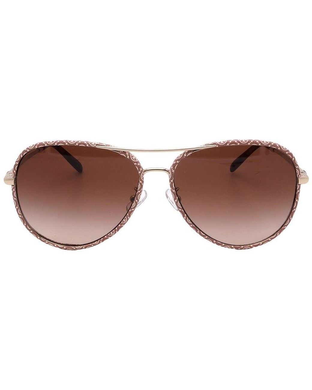 Tory Burch Brown Ty6114 60Mm Sunglasses
