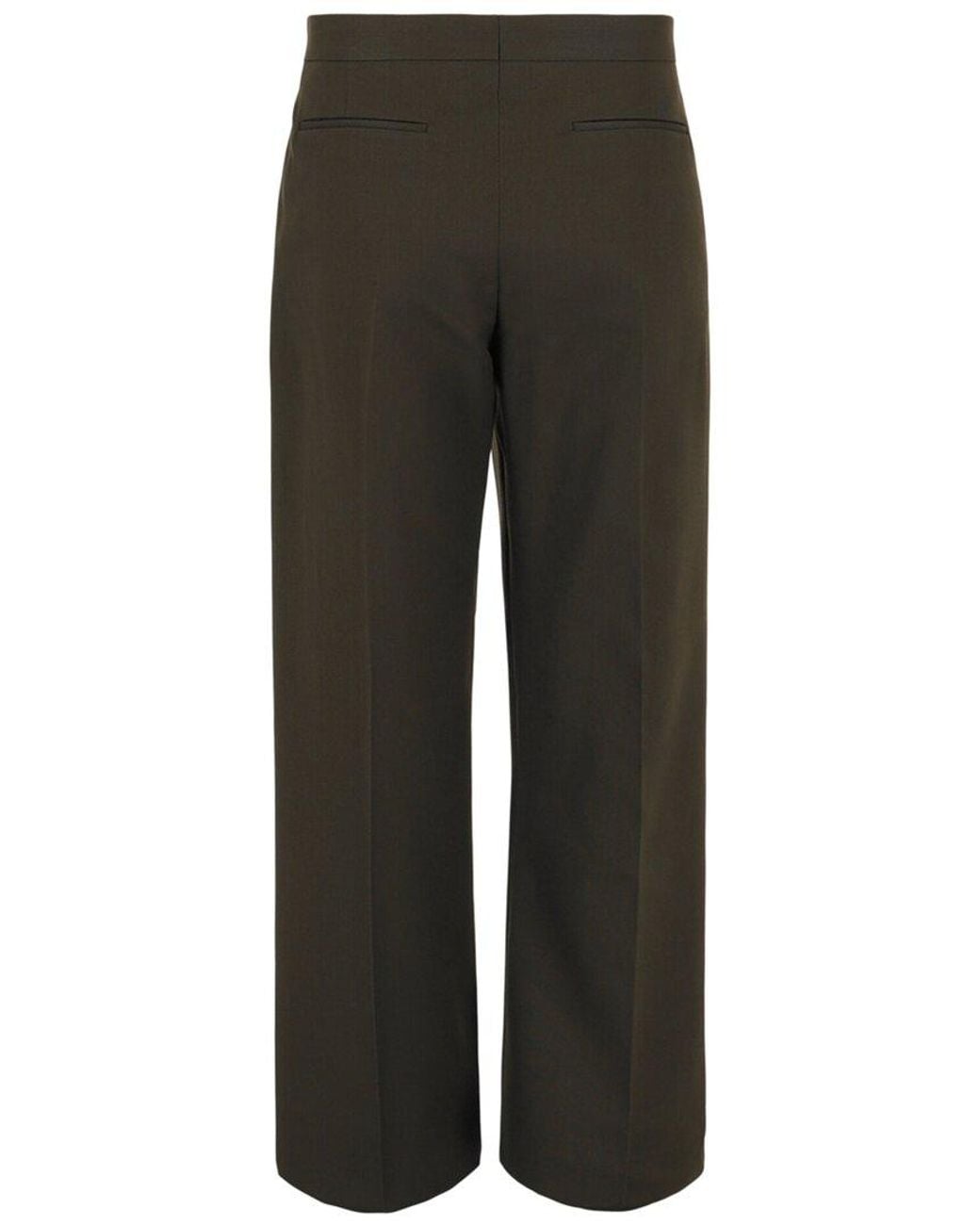 Givenchy Gray Pocket Straight-Leg Wool Trouser for men