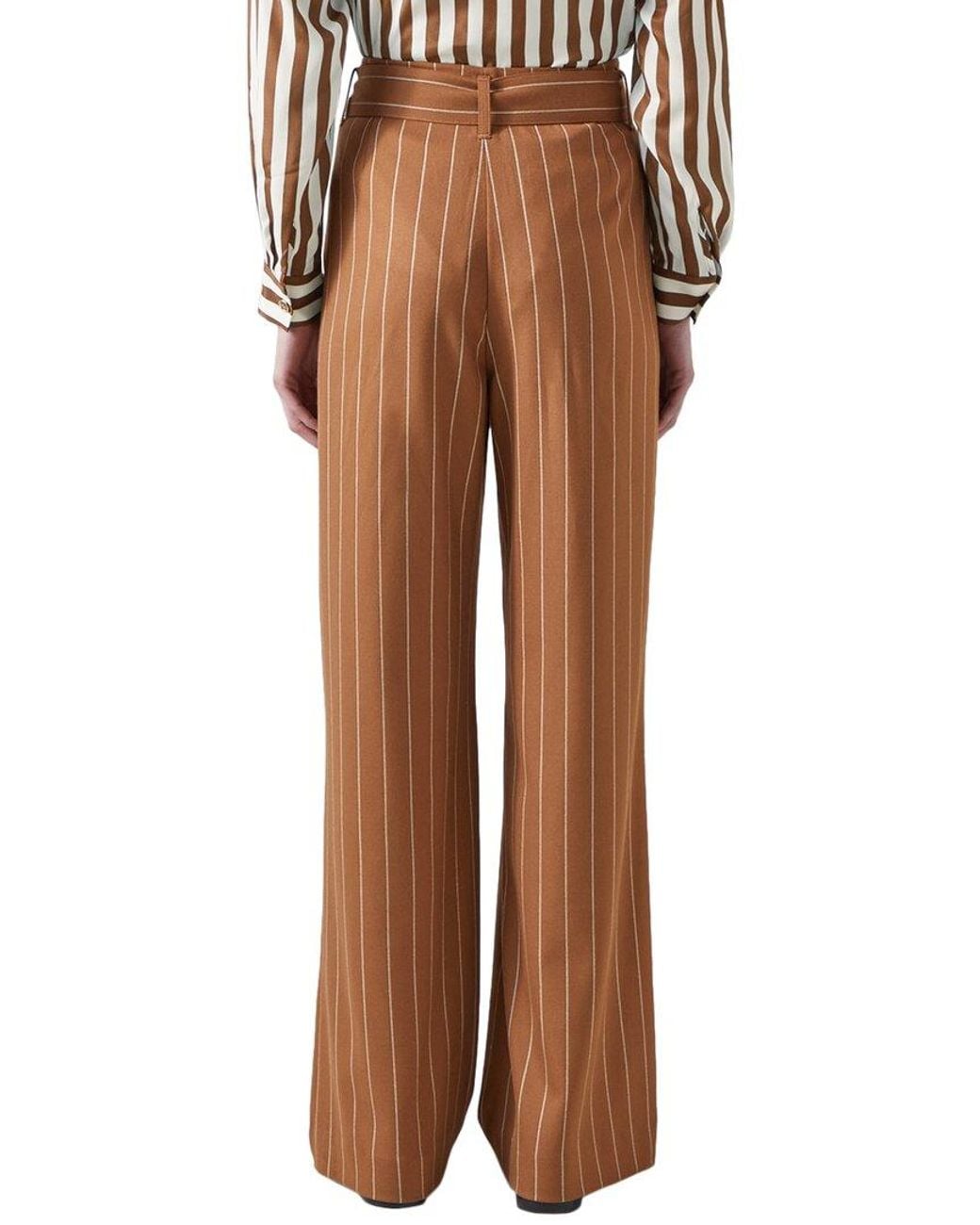 L.K.Bennett Brown Ellis Trousers
