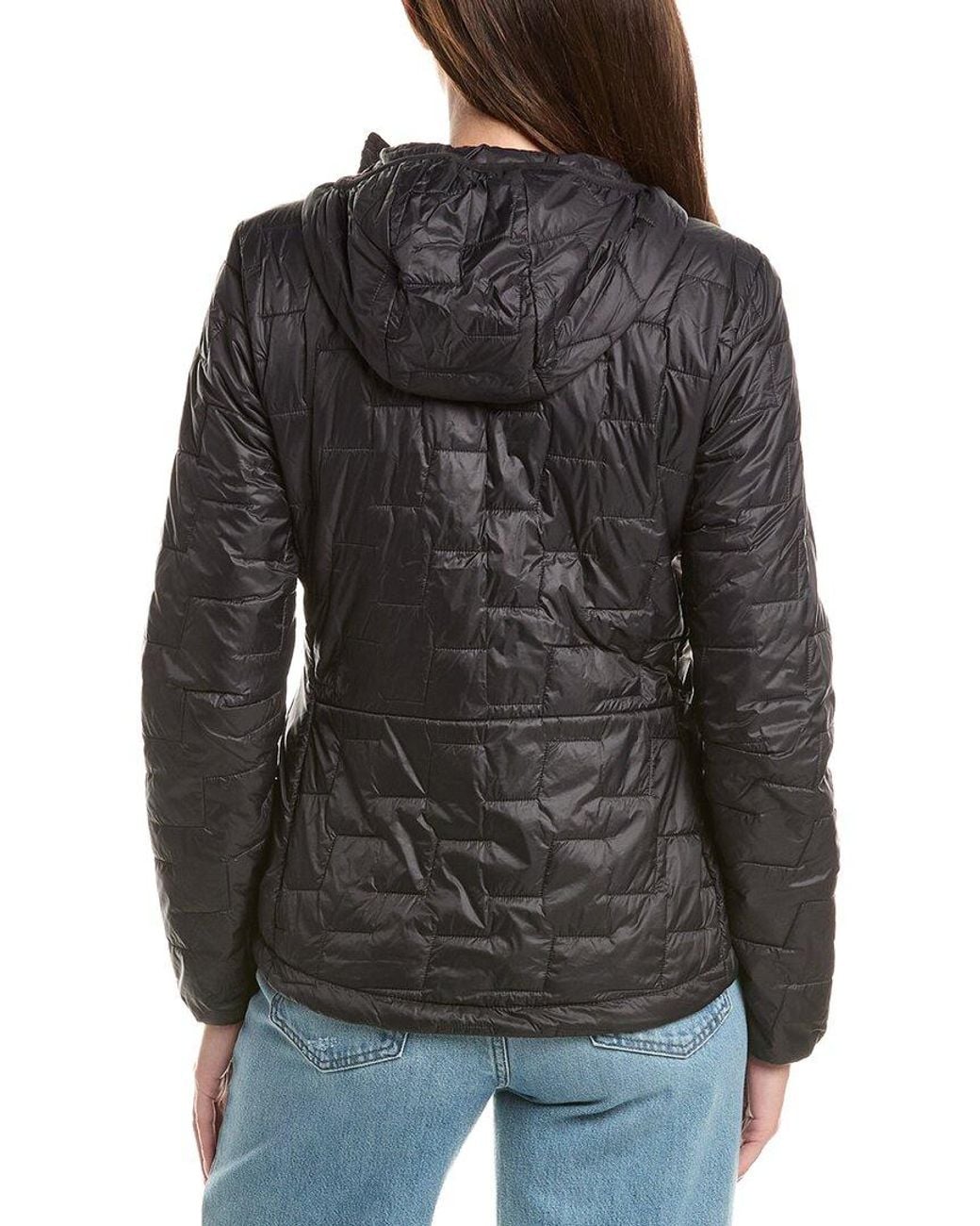 Helly Hansen Black Lifaloft Hooded Insulator Jacket