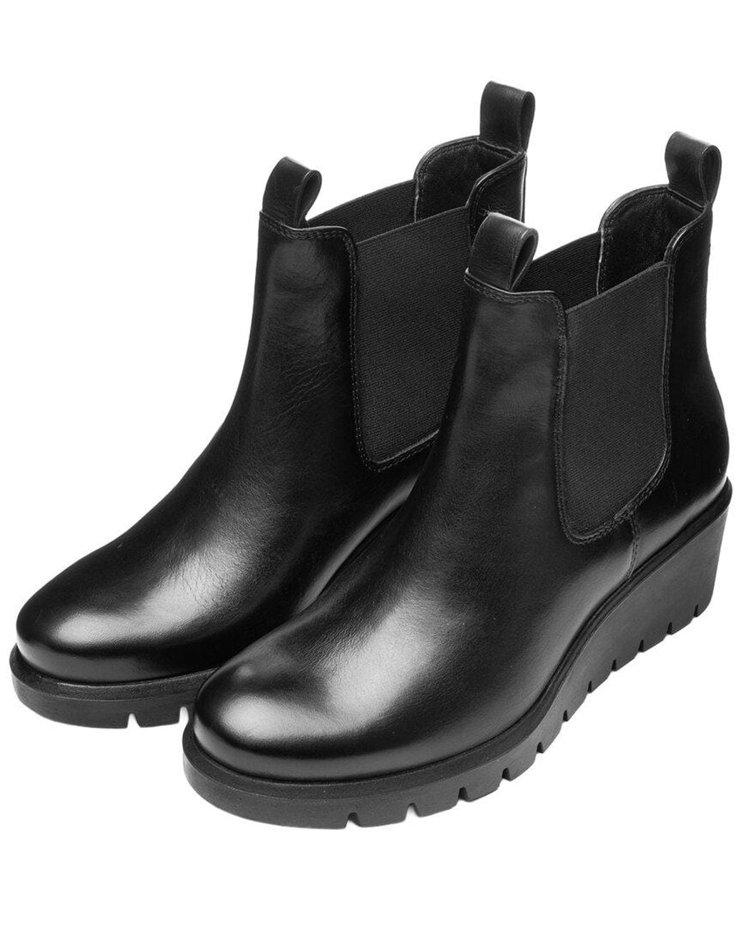 Ara Black Cascade Leather Sneaker
