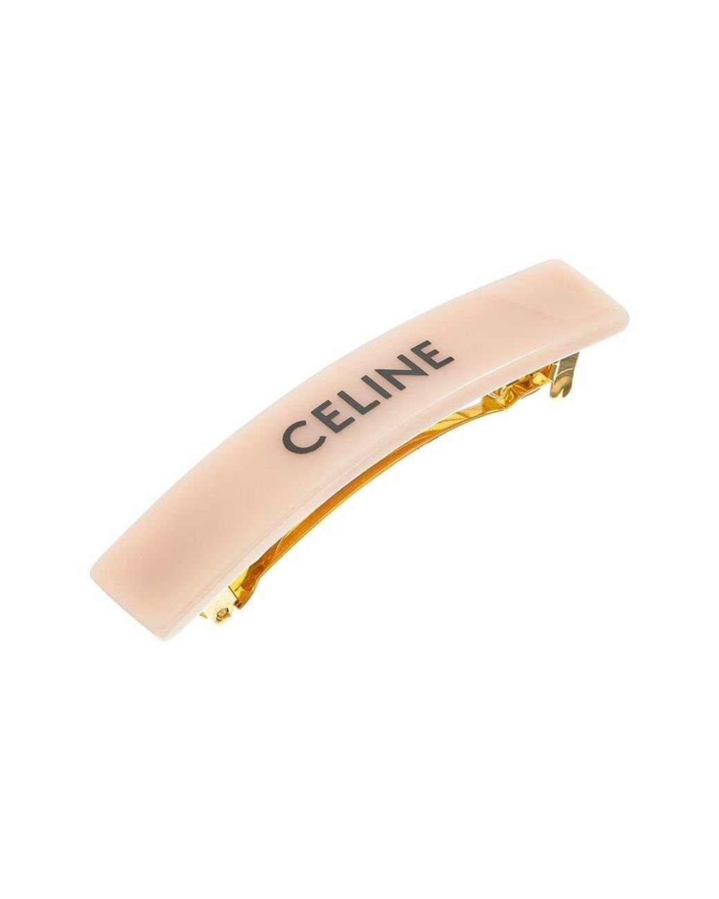CELINE ヘアピンホワイト