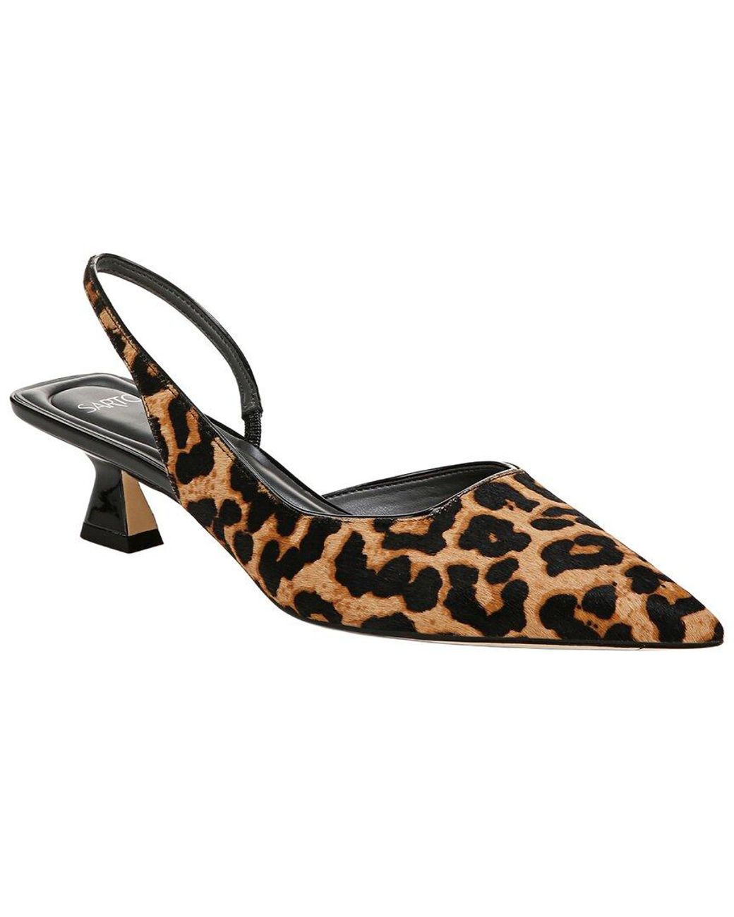 Sarto Brown A-Devin2 Leather Slingback