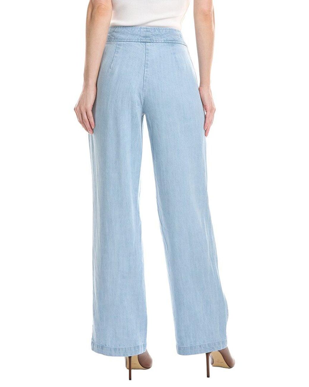 Tahari Blue Wide Leg Pant