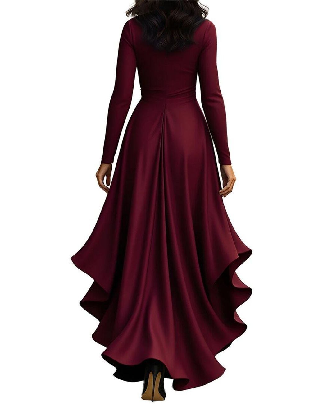 Dilireba Red Maxi Dress