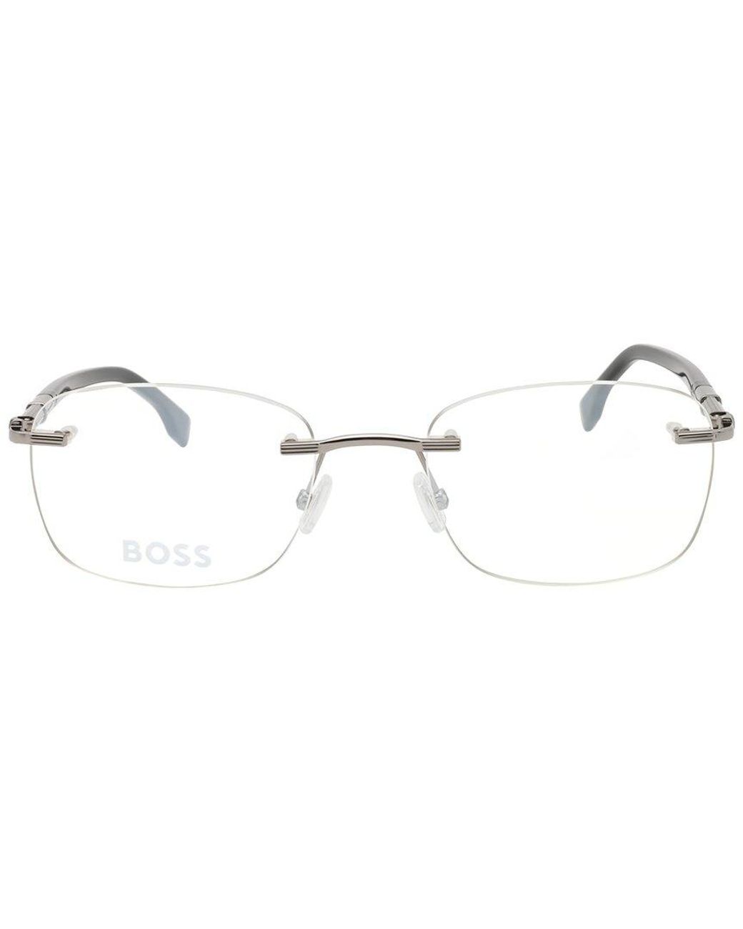 Boss White Boss 1551/C 54Mm Optical Frames for men