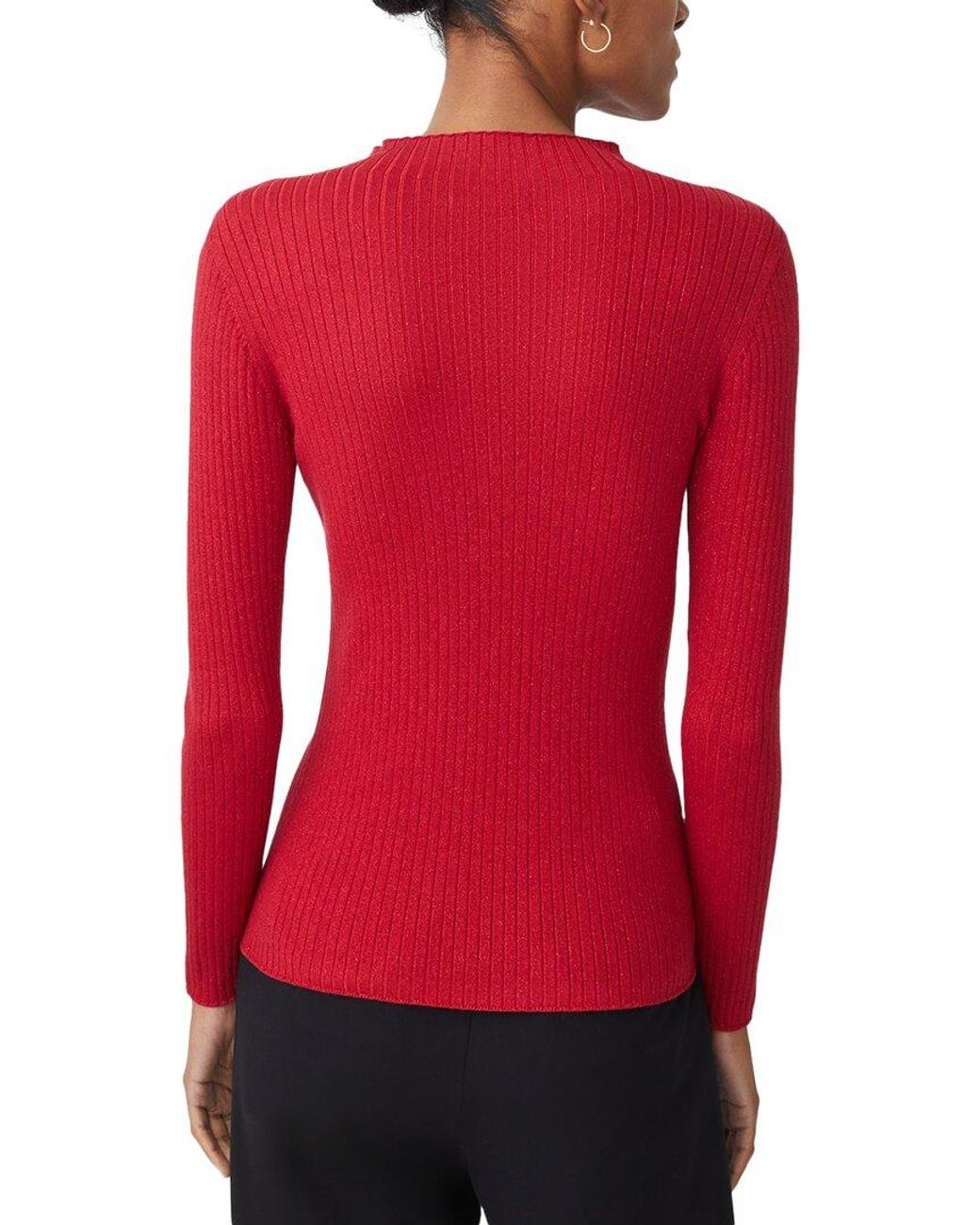J.McLaughlin Red Sylvana Sweater