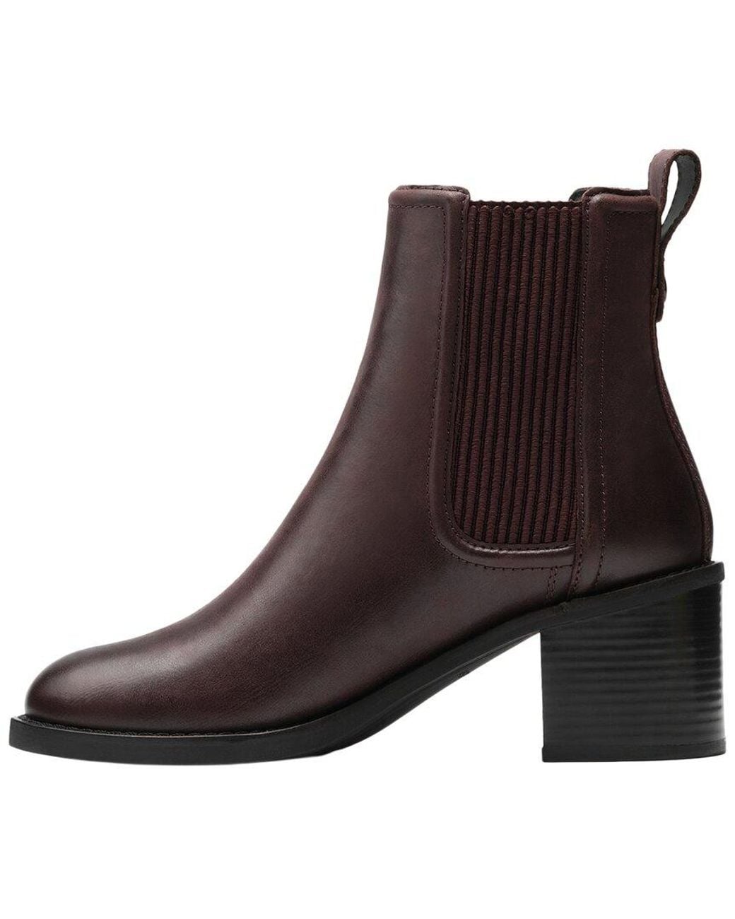 Clarks Brown Chamberly Top Leather Boot
