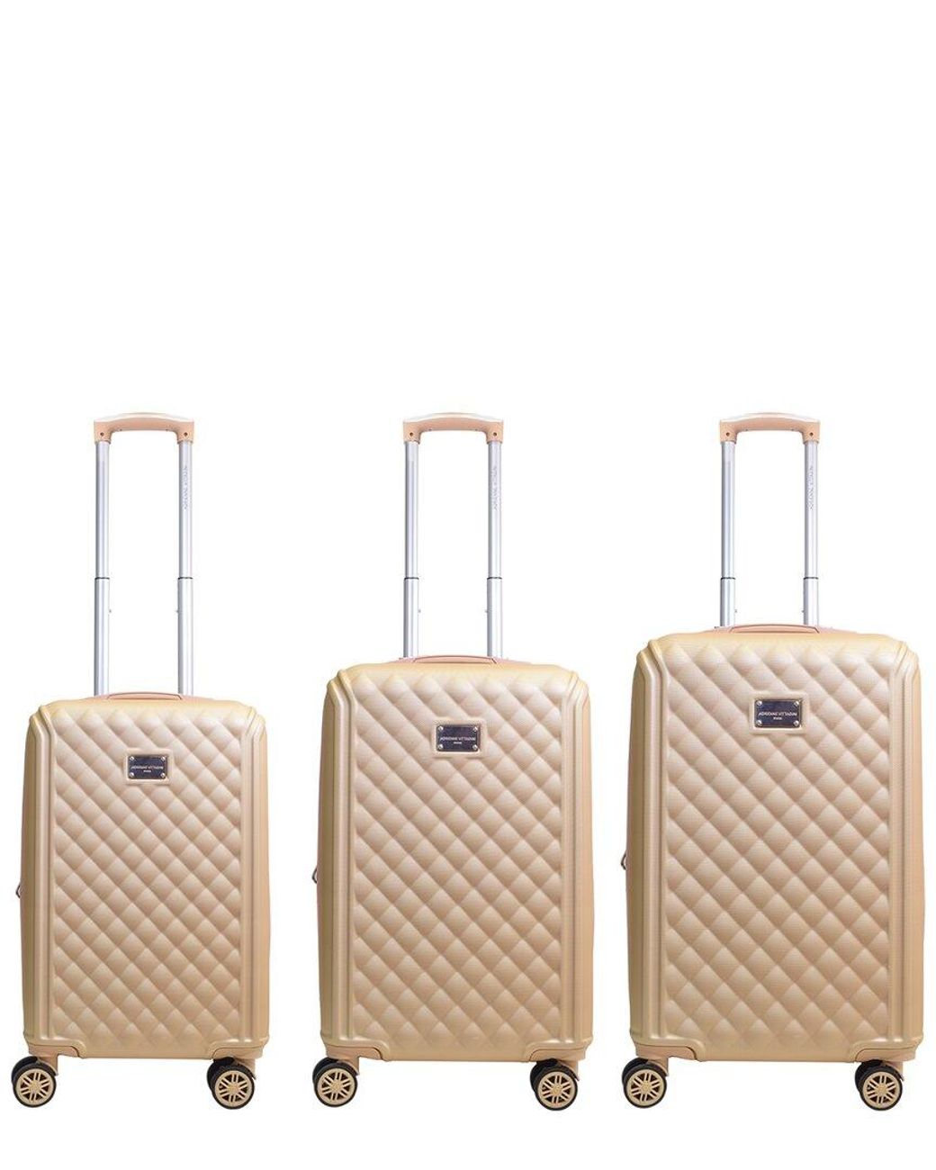 Adrienne Vittadini Luggage Hard Tote