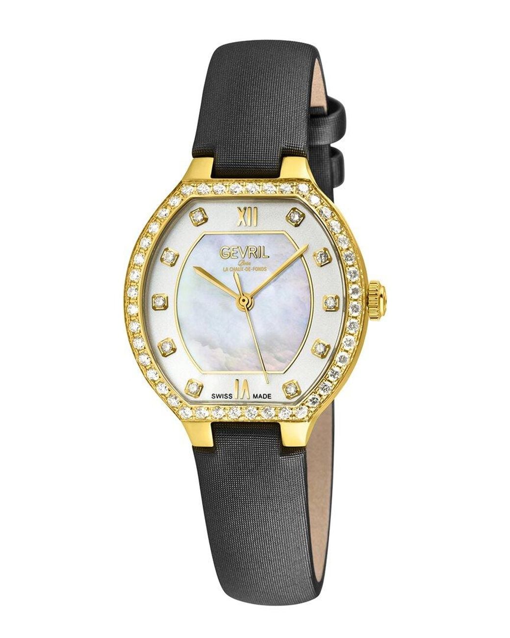 Gevril Metallic Lugano Watch