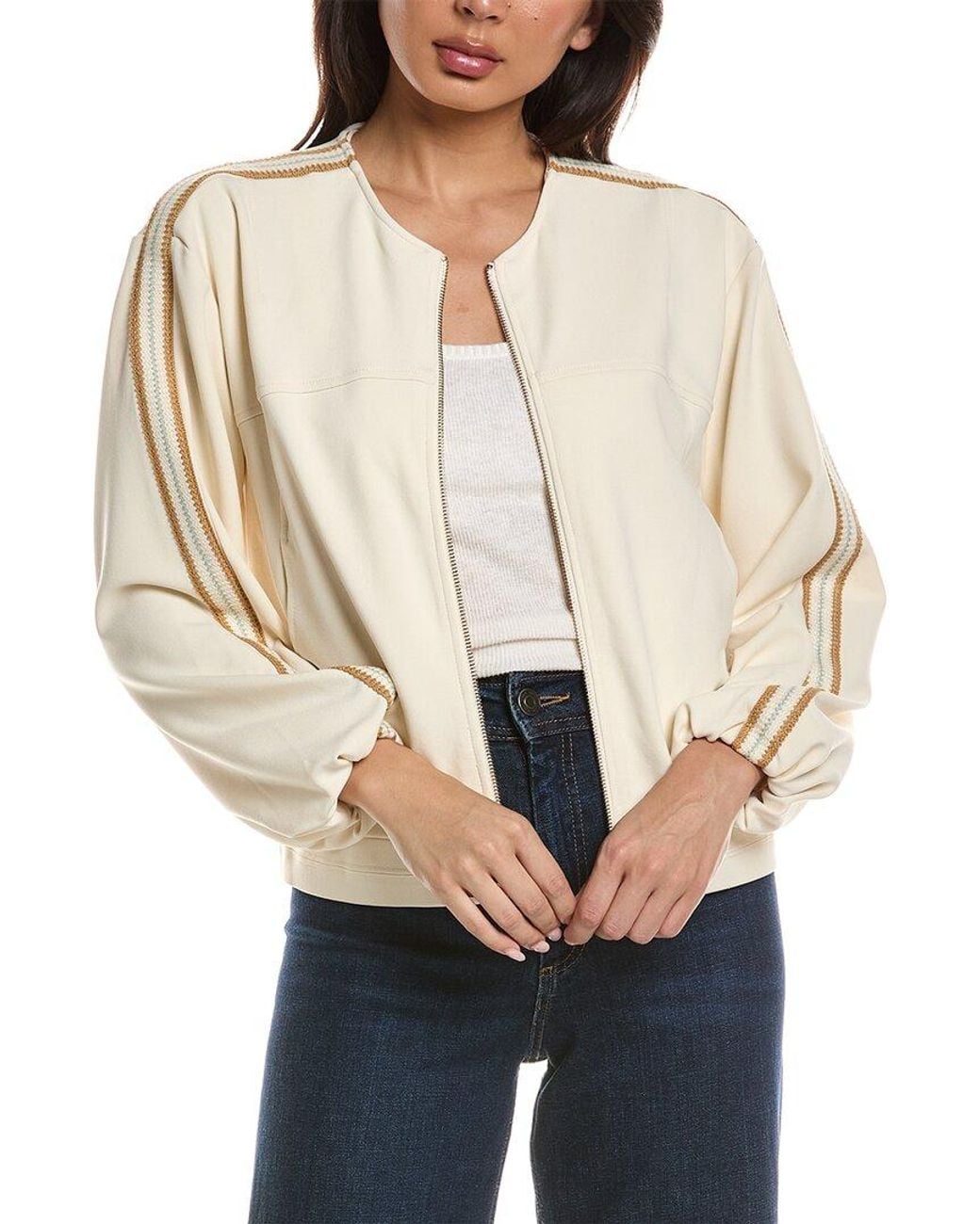 Wit & Wisdom Natural Drop Shoulder Jacket