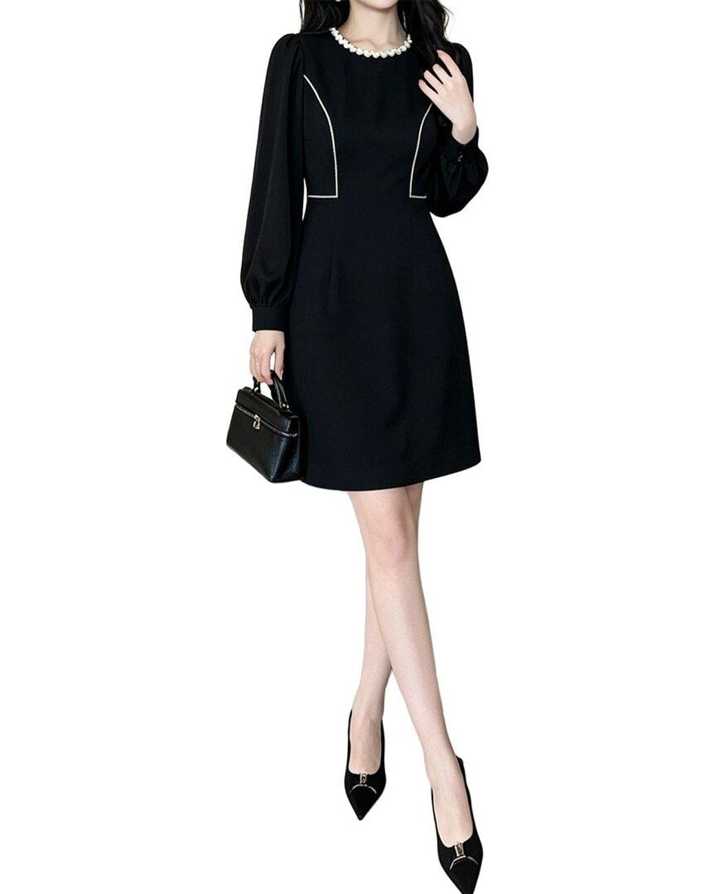 BRC By BURRYCO Black Mini Dress