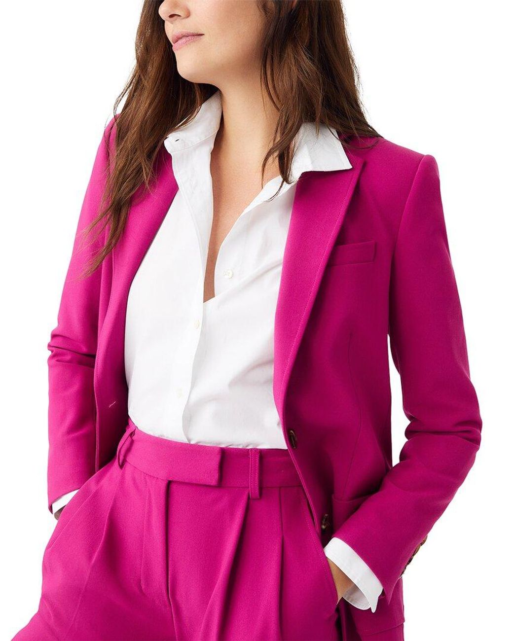 J.McLaughlin Pink Mercia Blazer