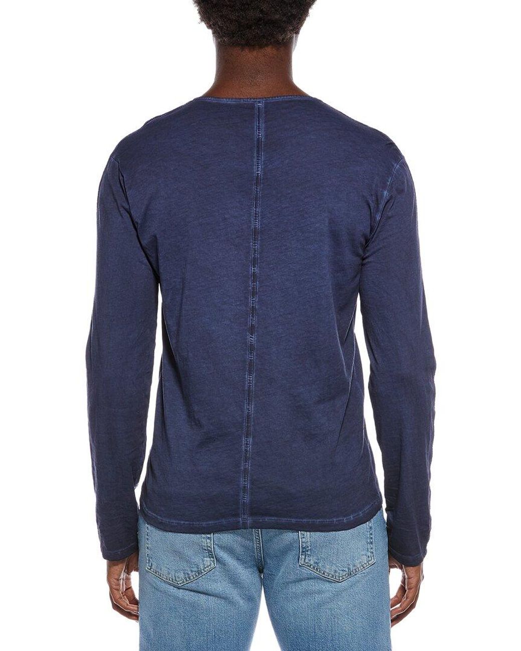 John Varvatos Blue Greenwich Regular Fit Shirt for men