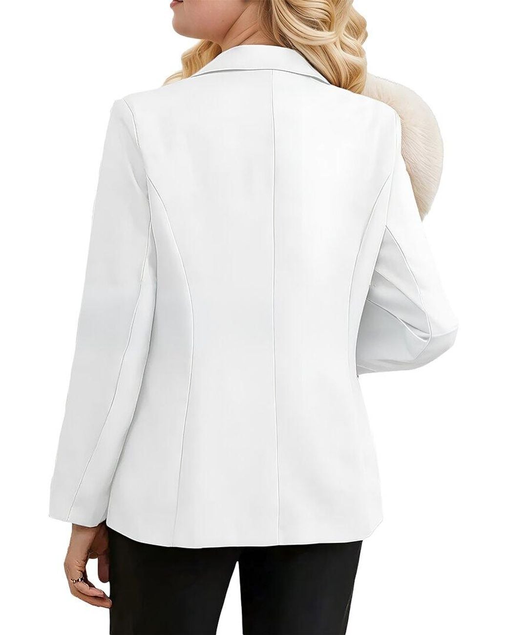 Vincent White Blazer