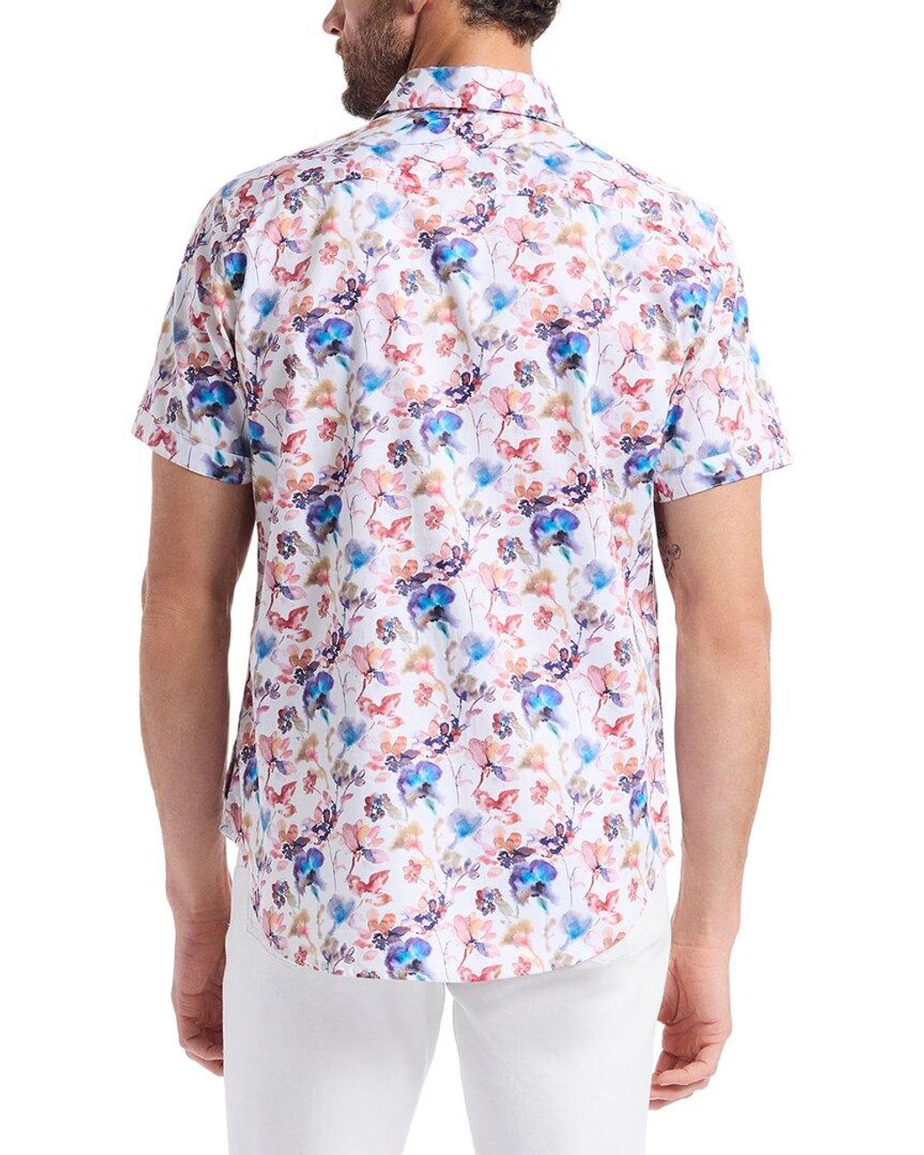 Robert Graham White Norby Woven Shirt for men