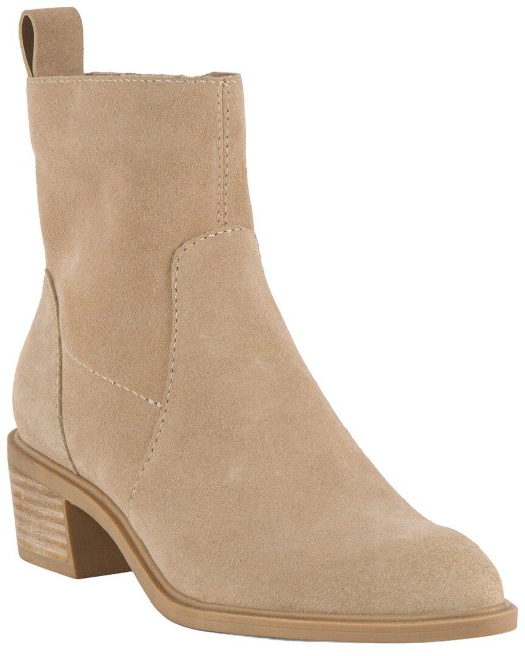 Dolce Vita Natural Bradan Suede Bootie