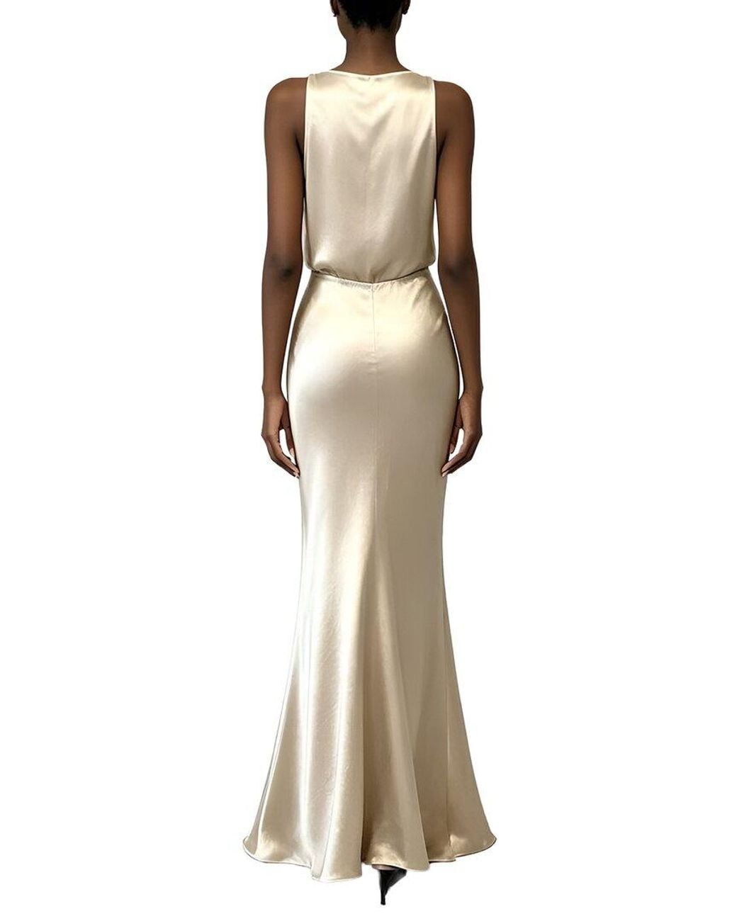 Linda Charm White Maxi Dress