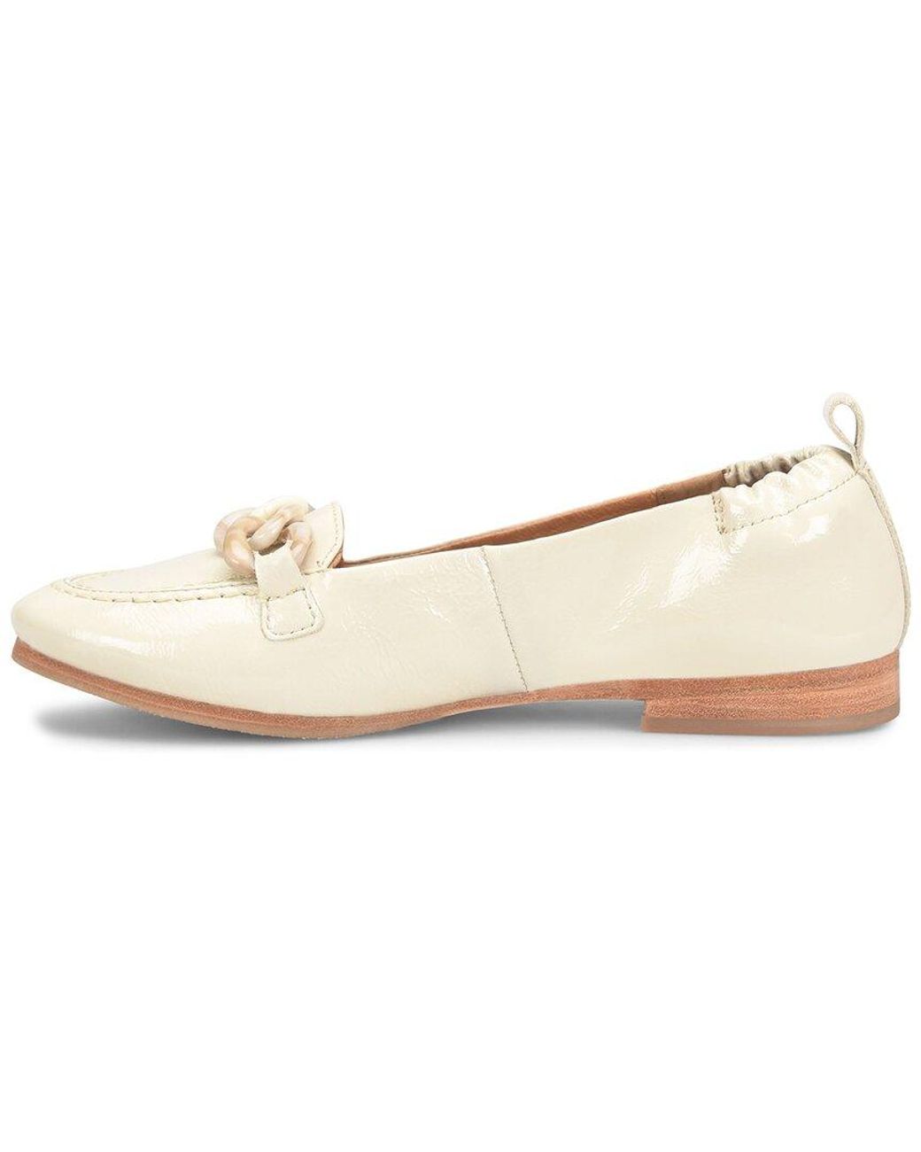 Söfft White Sofft Kadyn Leather Flat