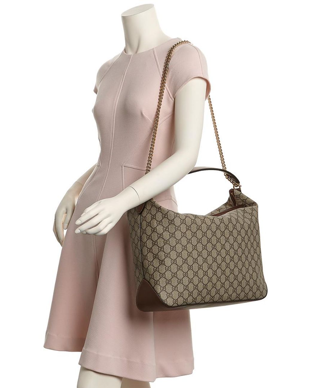 Gucci Gg Supreme Canvas Large Hobo in 