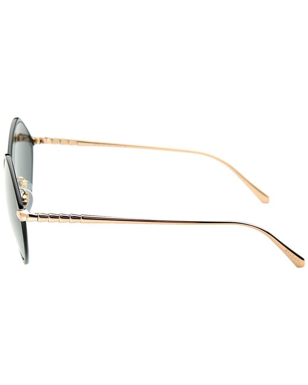 BVLGARI Brown 6186k 56mm Sunglasses