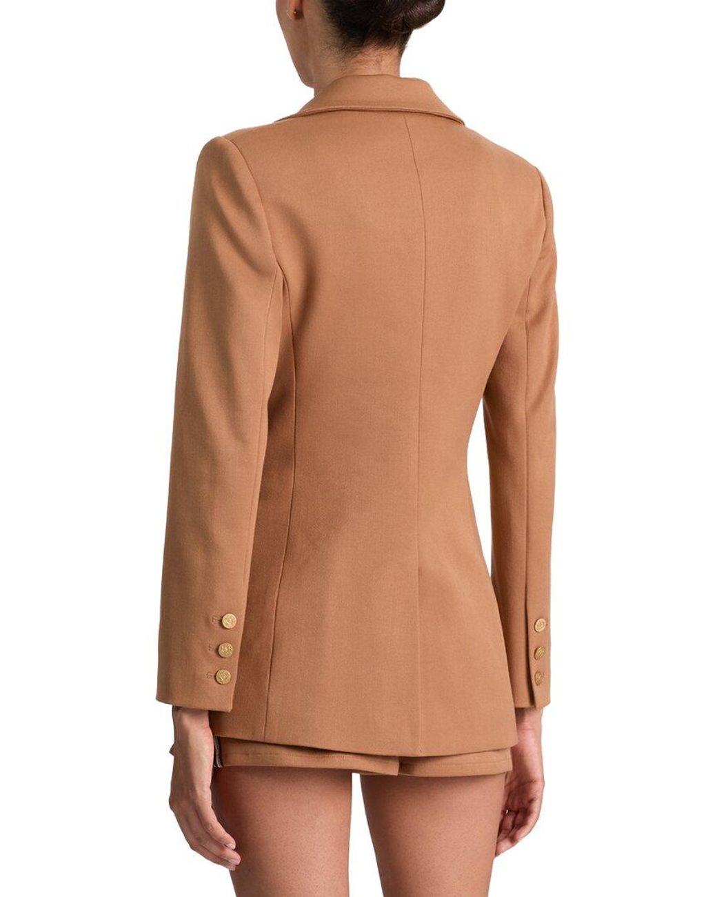 Alice + Olivia Brown Breann Blazer