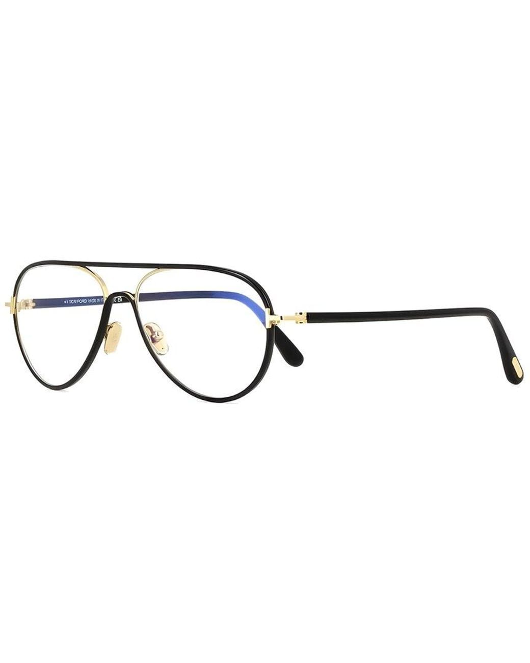 Tom Ford Black 57Mm Light-Blocking Optical Frames for men