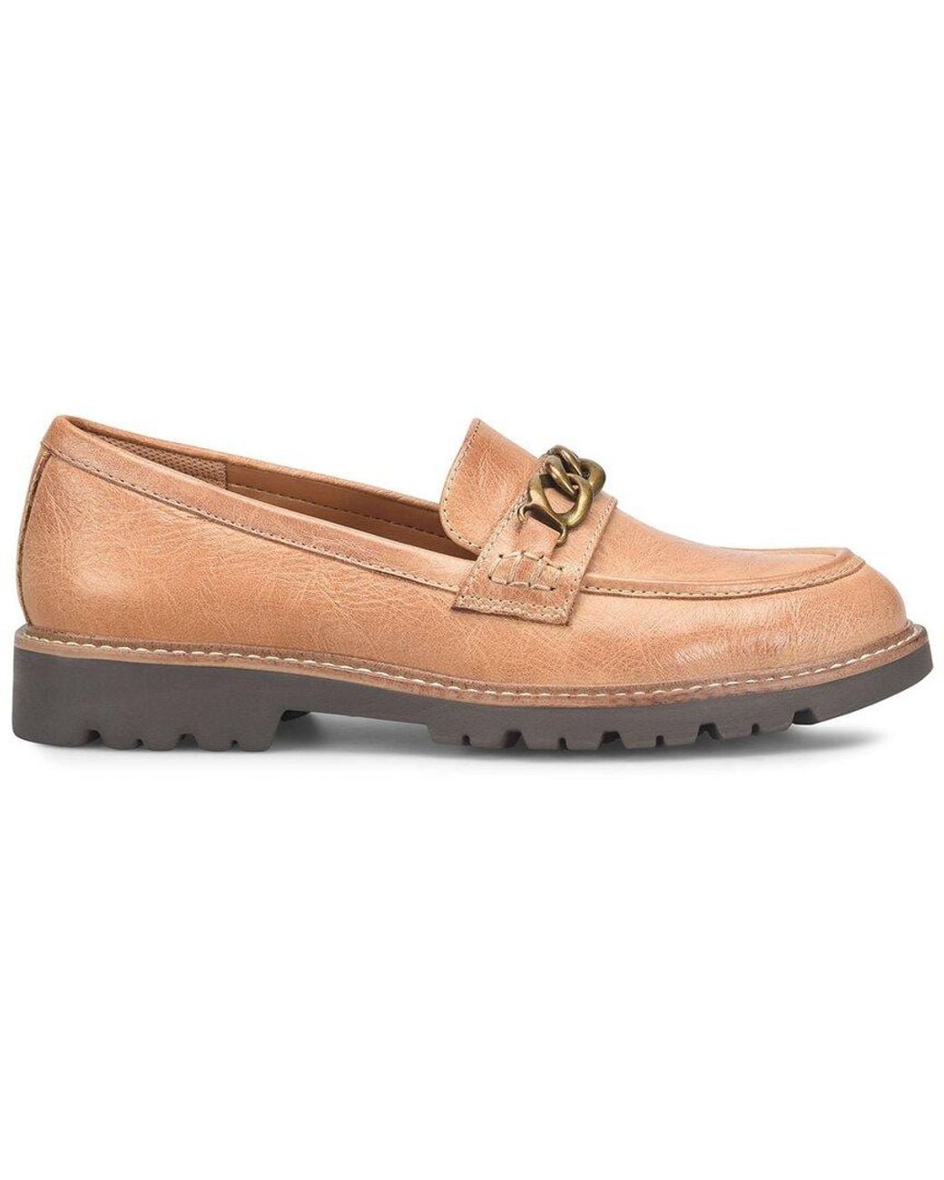 Comfortiva Natural Linz Leather Loafer