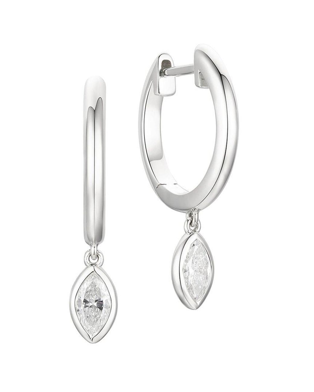 Gregg Ruth White 14K 0.50 Ct. Tw. Diamond Earring