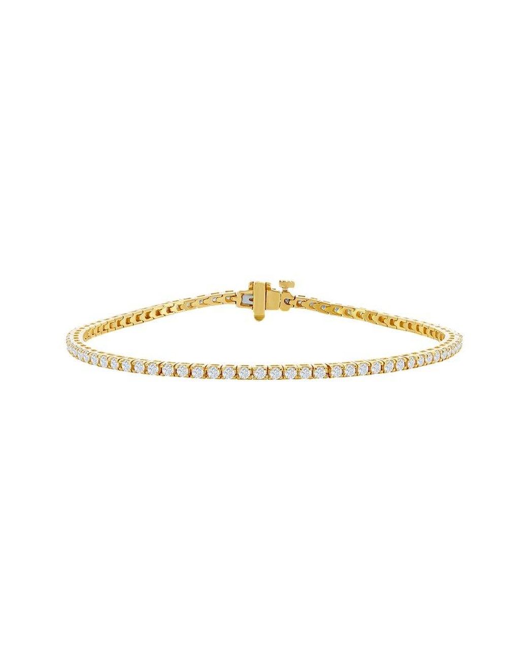 Jewels by Viomo White 14K 5.00 Ct. Tw. Diamond Tennis Bracelet