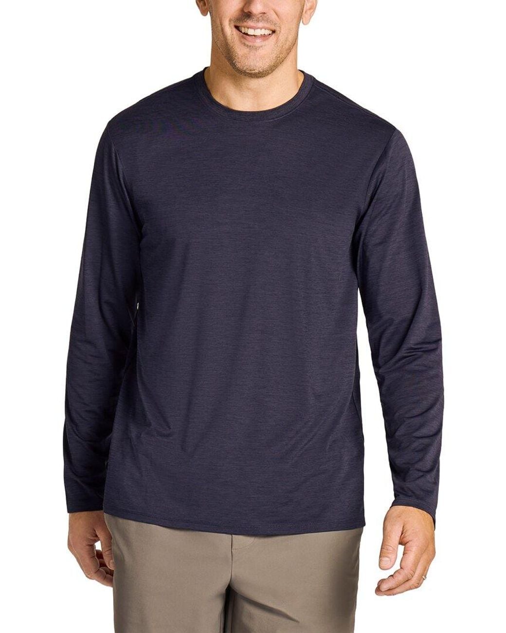 Life Is Good. Blue Sun Crusher Tee for men