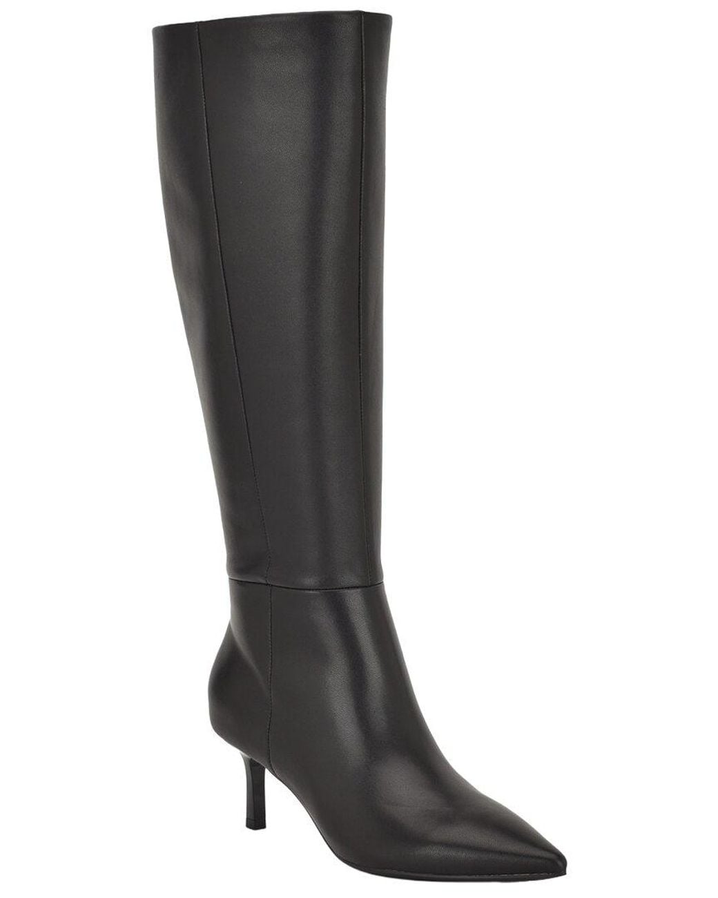 Nine West Black Kimdee9X9 Leather Boot