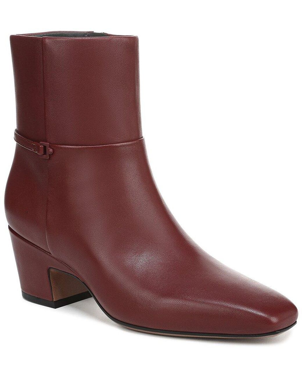 Franco Sarto Purple L-Saydie Leather Bootie