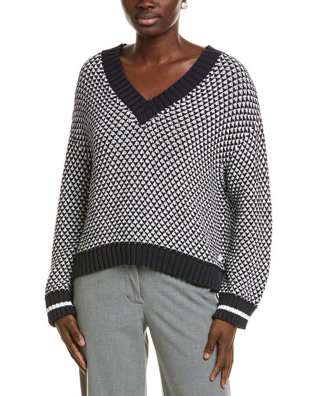 Marc Cain Gray Knit Sweater