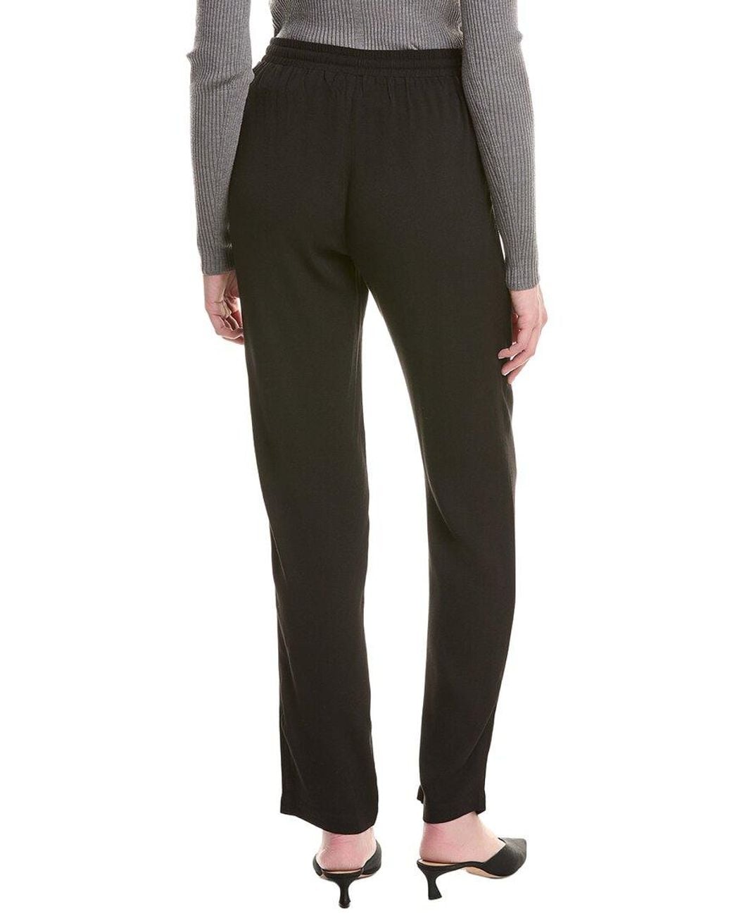 Hale Bob Black Solid Pant