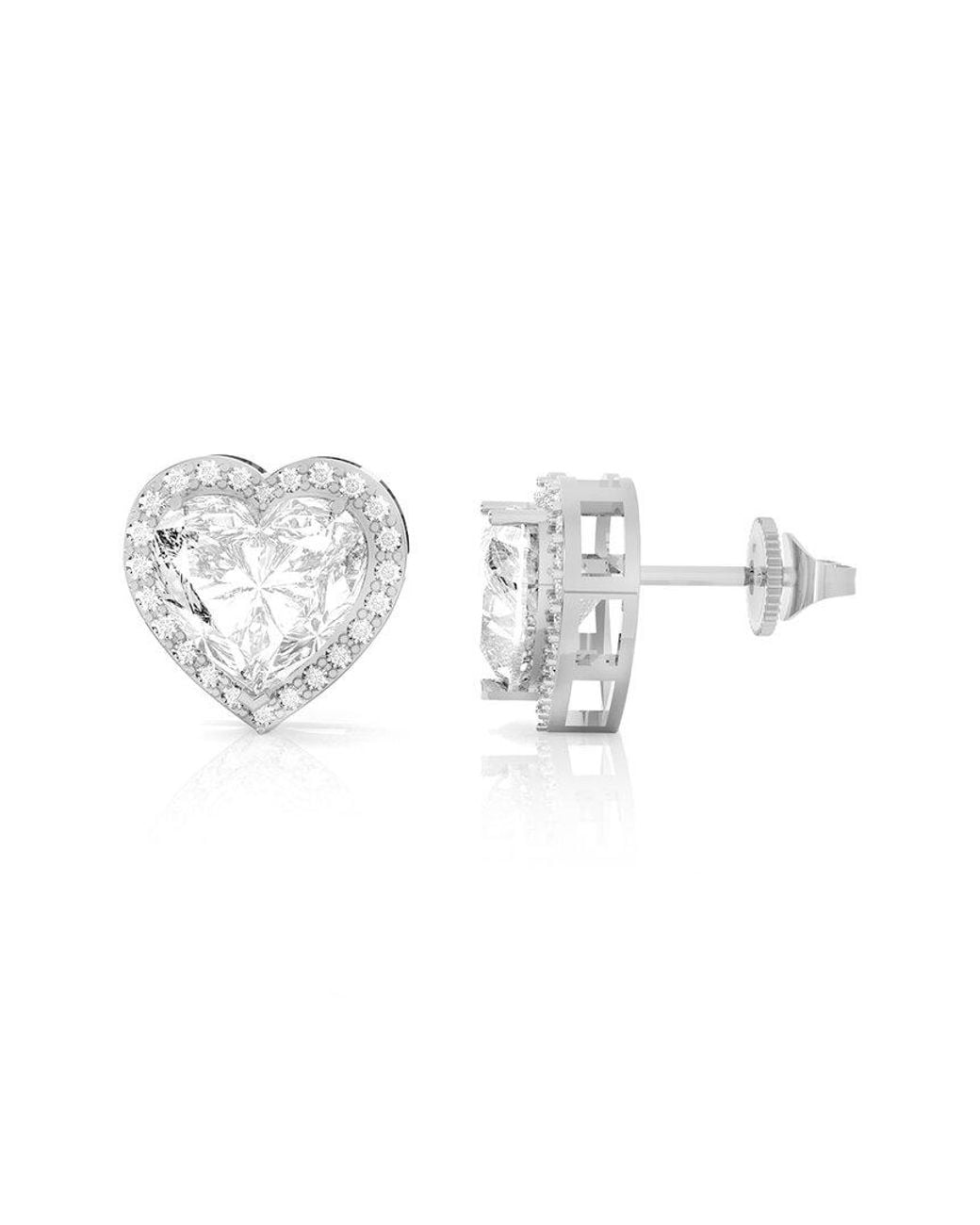 Amairah White 14K 5.00 Ct. Tw. Lab-Grown Diamond Stud Earrings