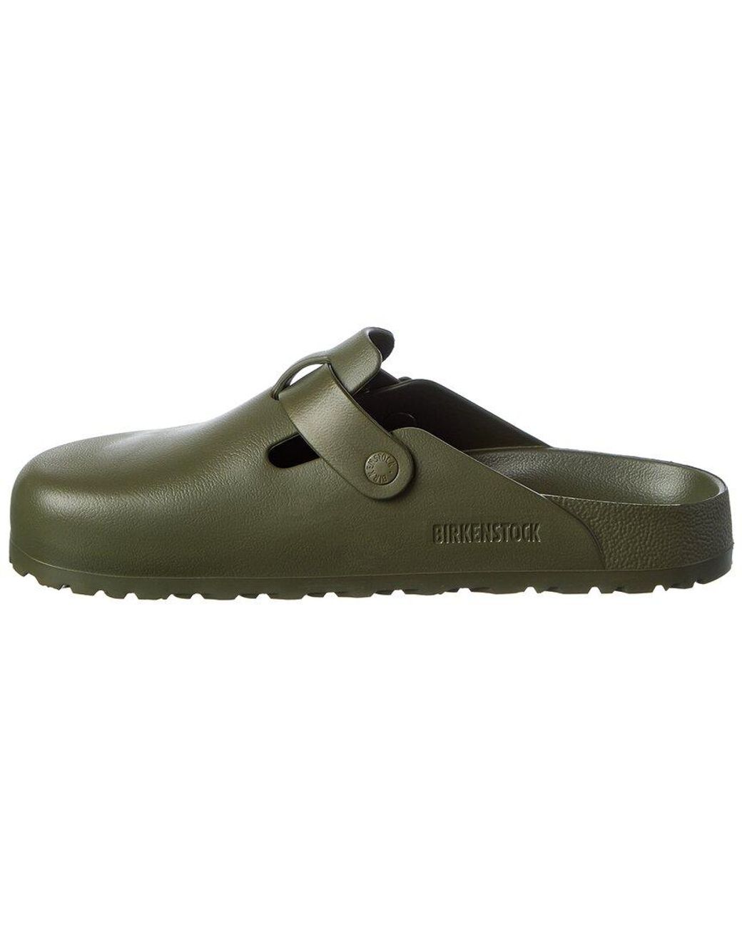 Birkenstock Green Boston Eva Rubber Mule for men